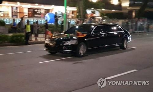 김정은 야간 외출