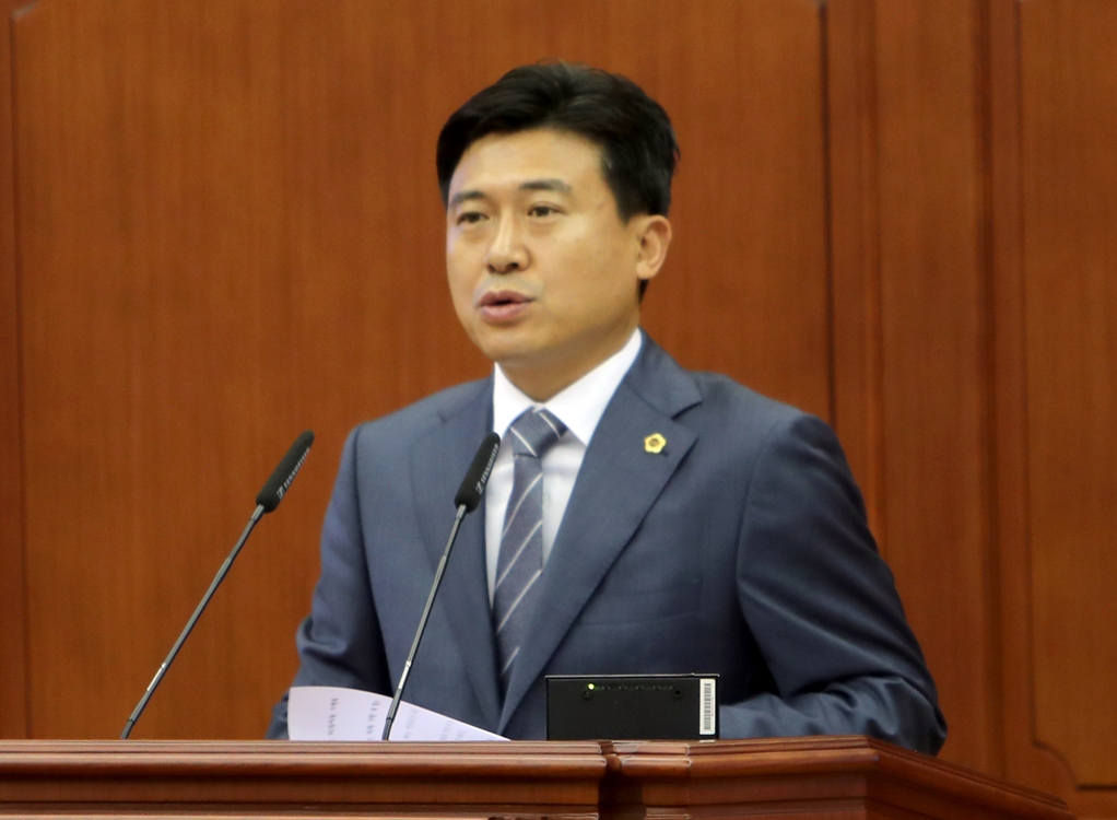 김종천 대전시의회 신임 의장