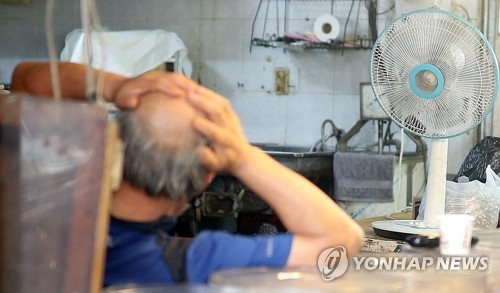 참을 수 없는 무더위