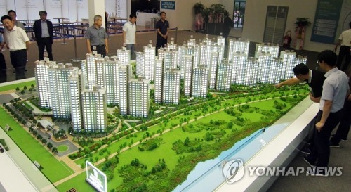 (대전=연합뉴스) 양영석 기자 = 갑천 3블록 트리플시티 견본주택