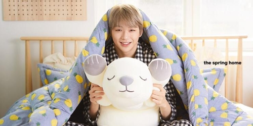 더스프링홈 광고모델로 발탁된 가수 워너원 강다니엘