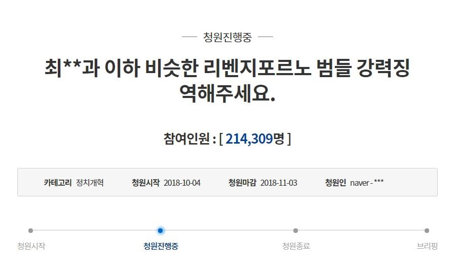 '리벤지 포르노 강력 처벌' 靑 국민청원 참여 20만 넘어 - 1