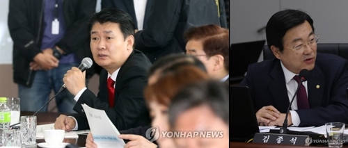 왼쪽부터 정용기 의원, 김종석 의원