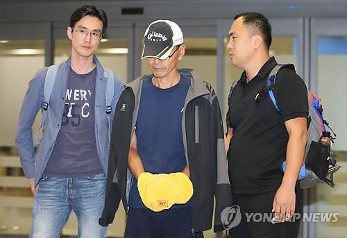 살인·납치강도 피의자 최세용 태국에서 송환