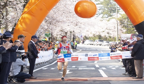 서울체고, 코오롱 구간 마라톤 우승