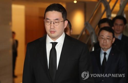 조양호 빈소 방문한 구광모 LG회장