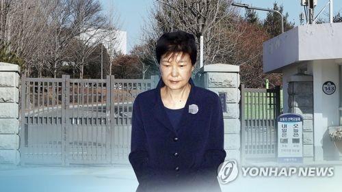 박근혜 수감 중인 서울구치소 (CG)