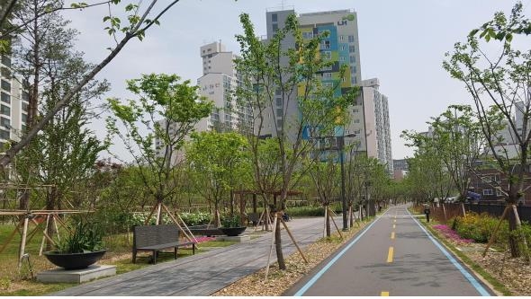 경춘선 숲길 행복주택 개통 구간