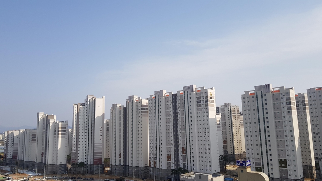 선수촌 전경.