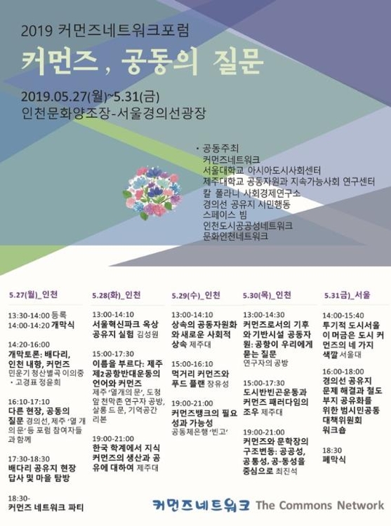 2019 커먼즈 네트워크 포럼