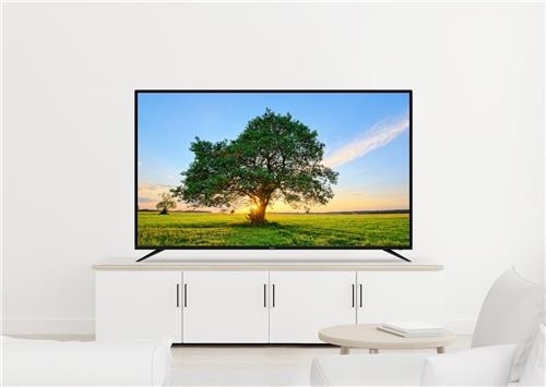 대우전자의 클라쎄 UHD TV 75인치 모델