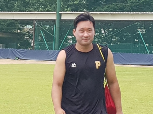 경찰 야구단 포수 김태 군