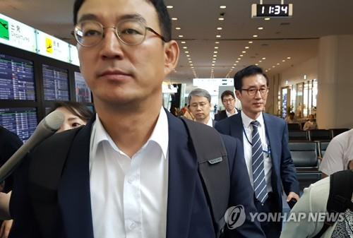 일본 도착한 한일 전략물자 수출 통제 실무회의단
