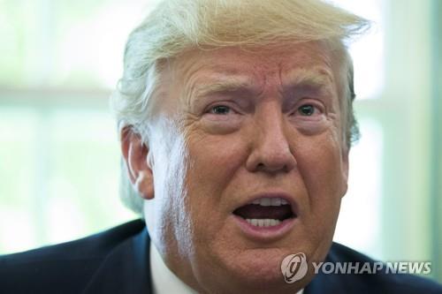 도널드 트럼프 미 대통령