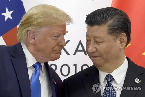 도널드 트럼프(왼쪽) 미국 대통령과 시진핑 중국 국가주석