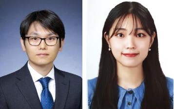 성균관대 전자전기공학부 박진홍 교수(왼쪽), 이 학과 4학년 임지혜 학생