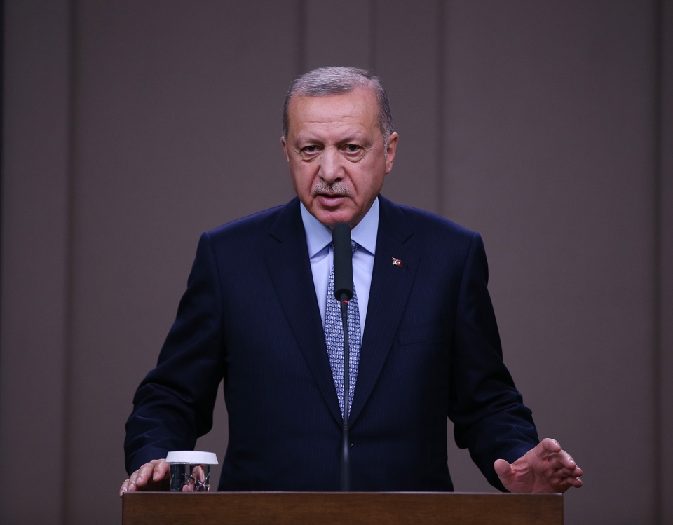 레제프 타이이프 에르도안 터키 대통령