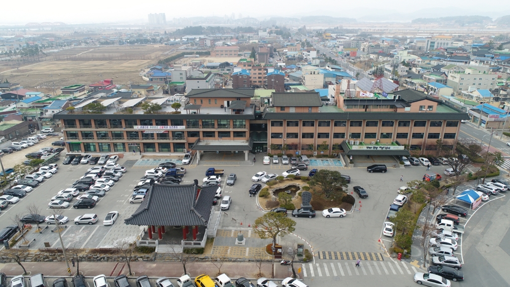 충남 부여군 청사 전경