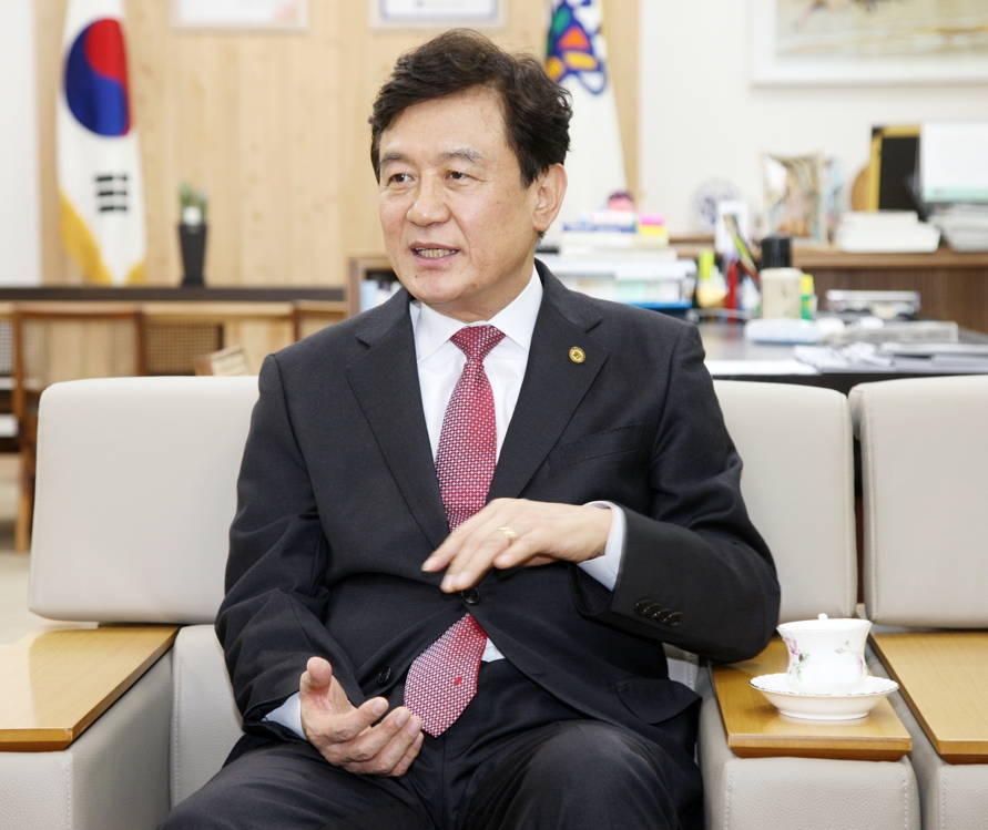 새해 포부 밝히는 김병우 충북교육감