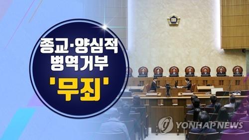종교·양심적 병역 거부 '무죄'(CG)