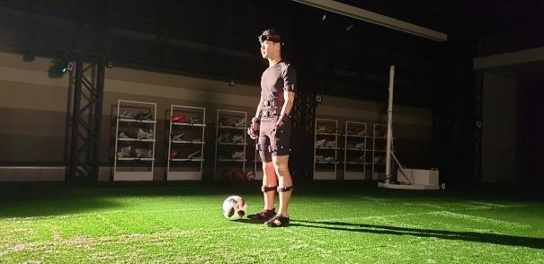 기능성 신발 성능평가 장면