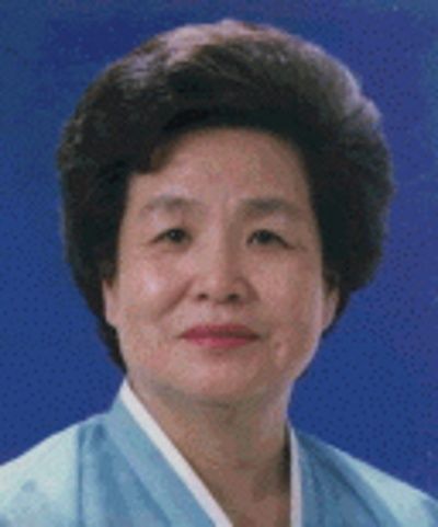 김정례 전 보사부 장관