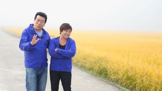 혜은이(오른쪽)와 김동현