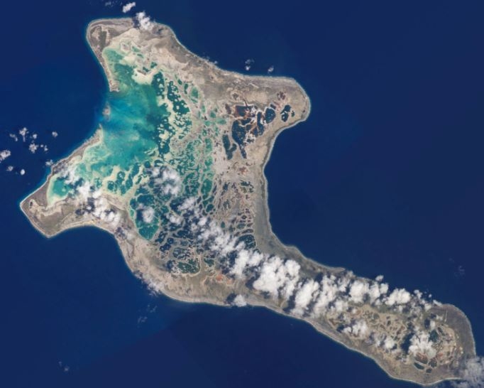 지구온난화에 따른 해수면 상승 때문에 주민들이 생존의 위기에 처한 섬나라 키리바시[위키미디아 제공]