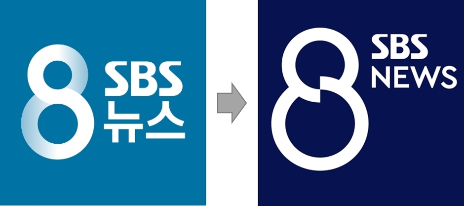 SBS 8 뉴스 로고 변화