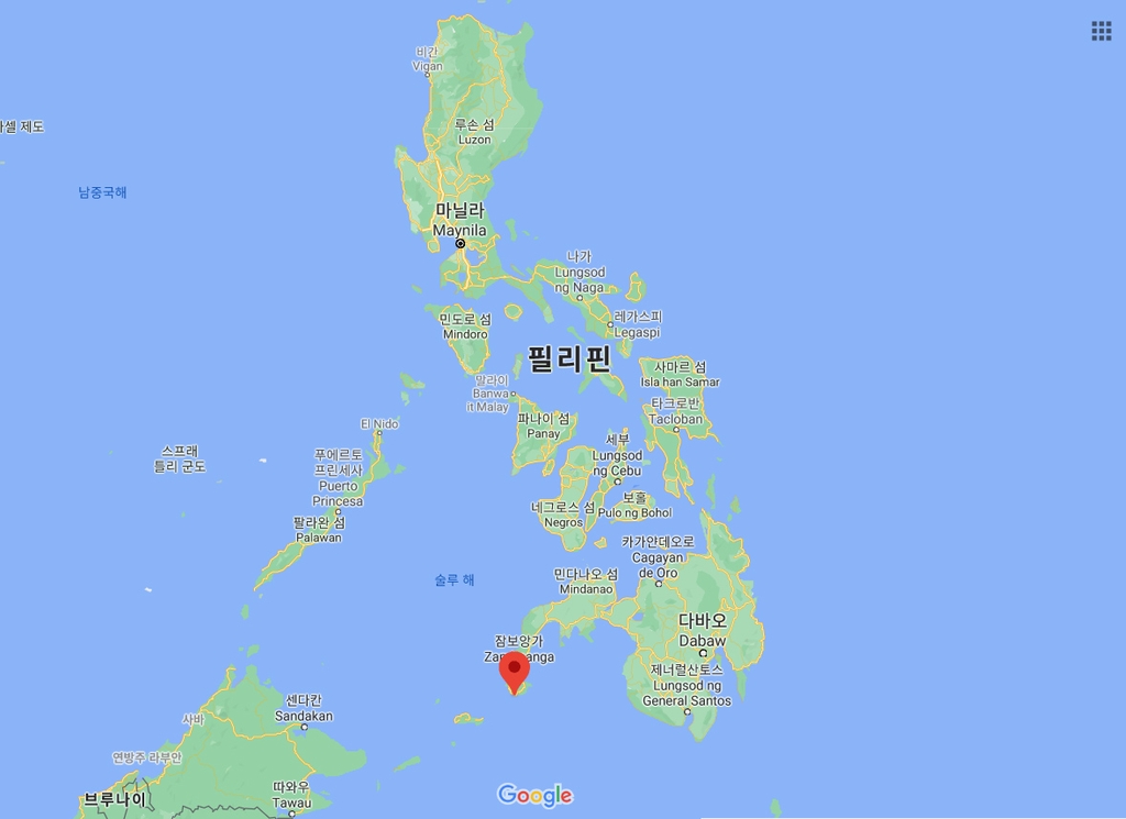 필리핀서 군 구조헬기 추락한 바실란주