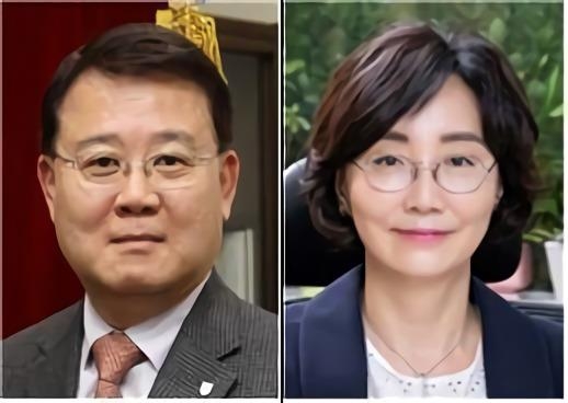 박현진 고려대 교수(왼쪽)와 묵인희 서울대 교수