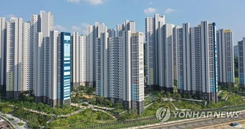 창원시 의창구 중동지구 아파트 단지
