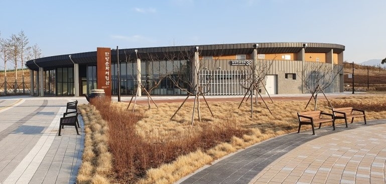 경산동의한방촌 전경