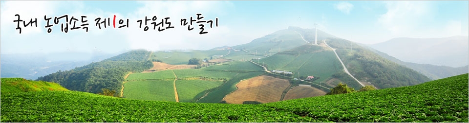 강원도농업기술원 배너