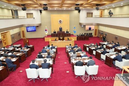 충북도의회 본회의장
