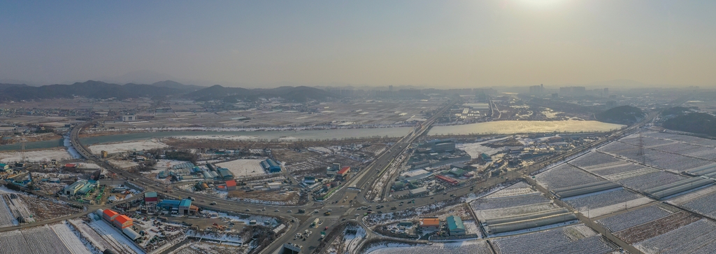 광주 북구, 드론 특별자유화 구역 전경
