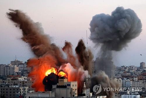 이스라엘의 가자지구 폭격