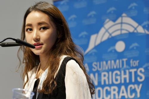 탈북민 인권운동가 박연미(27)씨