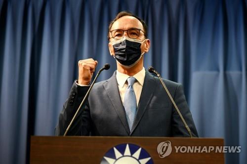 대만 국민당 차기 주석으로 당선된 주리룬(朱立倫)