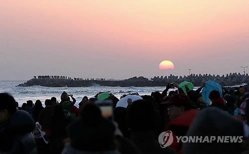 '해맞이 명소' 삼척해수욕장 1월 1일 오전 6∼8시 출입 통제