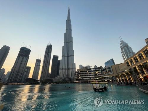 아랍에미리트(UAE) 두바이의 부르즈칼리파 빌딩 [로이터 연합뉴스 자료사진 재판매 및 DB 금지] 