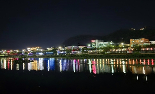 [장흥소식] 빛의 강 탐진강 야경 명소로 단장