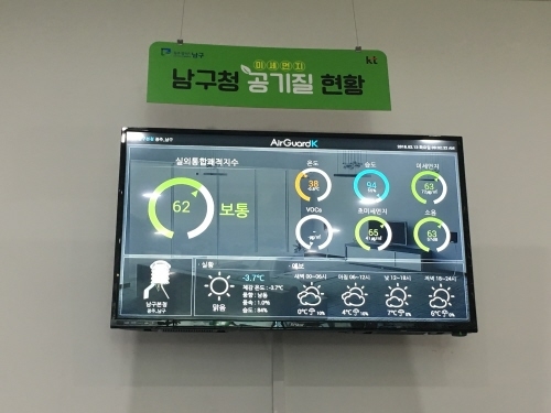 광주 남구, 'IoT기반 미세먼지 측정망' 17곳에 추가 설치 - 1