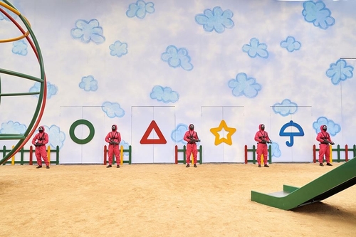 La imagen de archivo, proporcionada por Netflix, muestra una de las escenas de "Squid Game". (Prohibida su reventa y archivo)