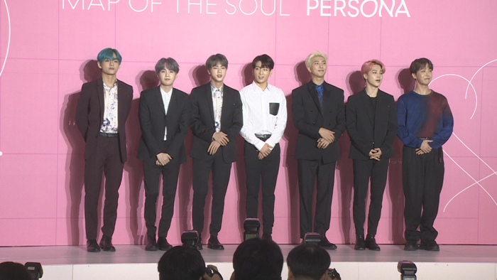 방탄소년단 "정상에 선 두려움…팬 에너지로 극복"