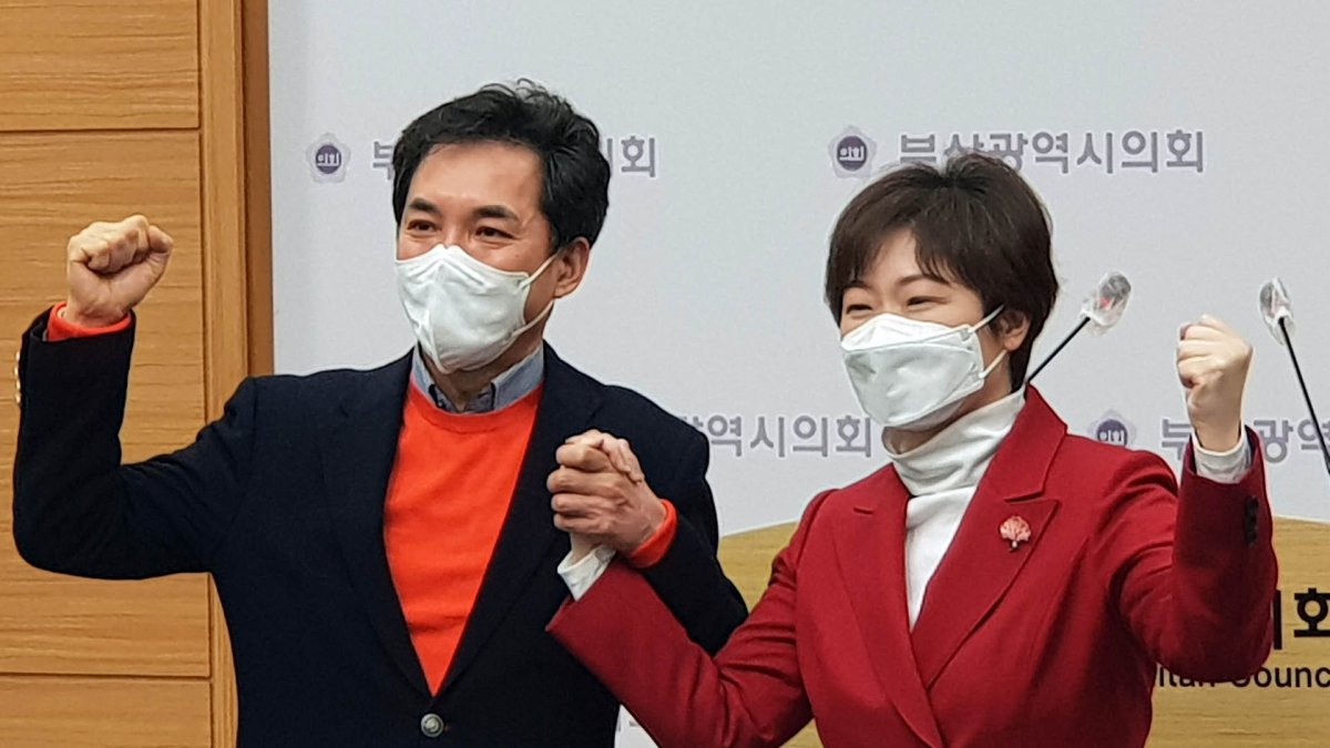 이언주-박민식, 李로 단일화…국민의힘 부산 3자 대결