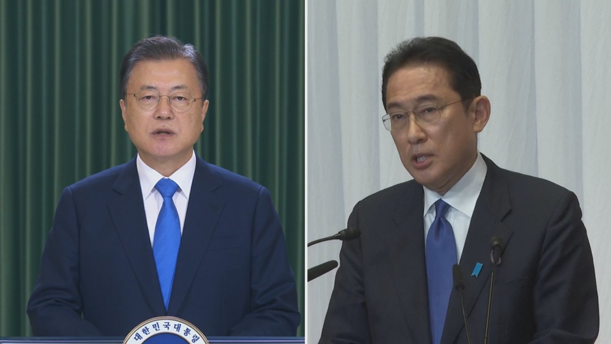 靑 "문대통령-기시다 정상통화 일정 조율 중"