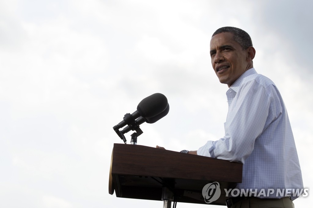 오바마 중서부 경제 버스투어