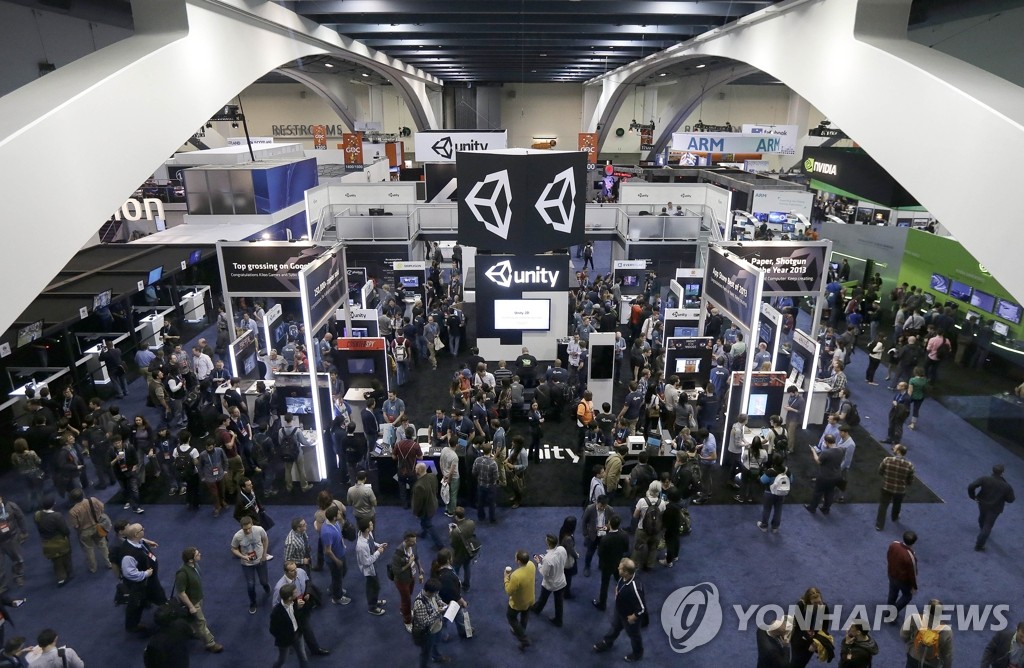 북적이는 국제 게임 개발자 콘퍼런스(자료)