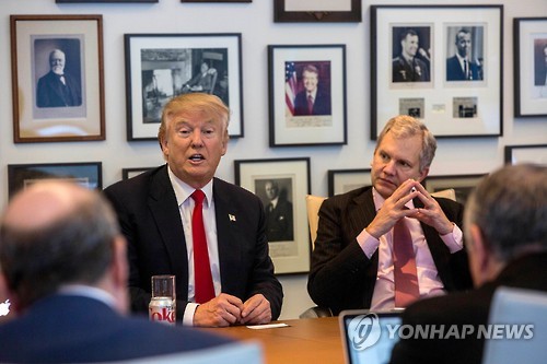 뉴욕타임스 찾은 트럼프